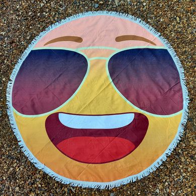 Рушник-килимок пляжне круглий "Smile" (Арт. TPA113/3)
