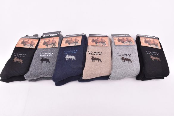 Шкарпетки чоловічі "Корона" Верблюжа Вовна (Арт. LKA1522) | 12 пар
