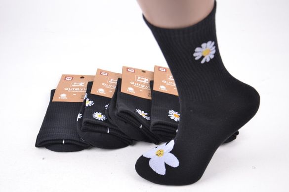 Шкарпетки жіночі "AURA" COTTON (Арт. NZP6502/35-38) | 5 пар