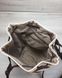 Молодіжний сумка-рюкзак Гумка кавового з бежевим кольору (Арт. 44502) | 1 шт.