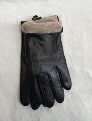 Перчатки мужские кожаные "двойной мех" (Арт. GN0533A) | 10 шт.