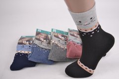 Жіночі шкарпетки "AURA" Махра Cotton (арт. QNV5722) | 30 пар