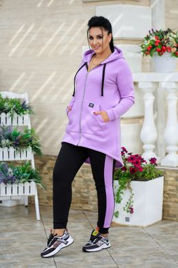 Спортивный костюм женский на флисе (Арт. KL370/N/Lavender)