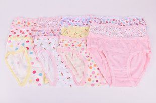 Труси дитячі на дівчинку COTTON (Арт. SLB001/7-8) | 12 шт.