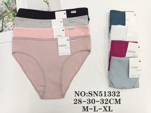 Трусы женские Слипы "AURA" COTTON (Арт. SN51332) | 12 шт.