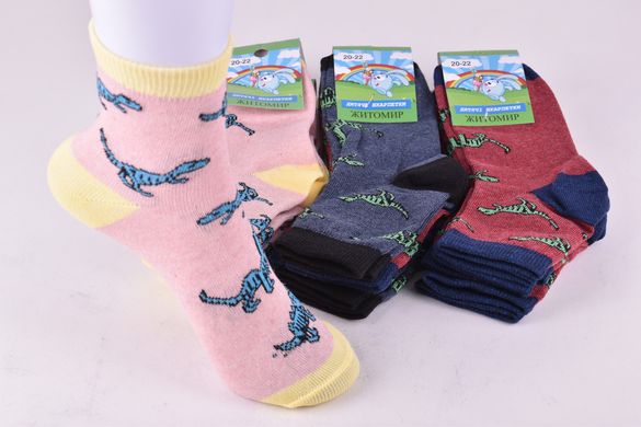 Шкарпетки дитячі "Житомир" ХЛОПОК (Арт. OK152/20-22) | 12 пар