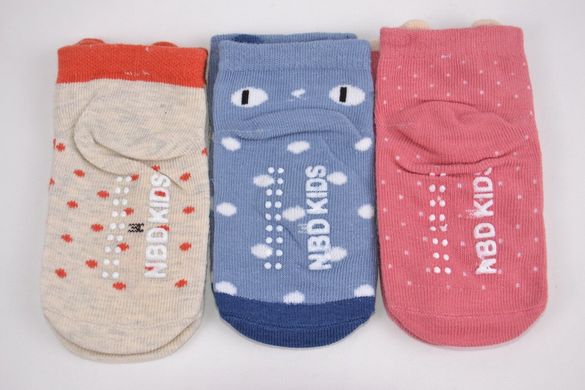 Шкарпетки дитячі з малюнком "ХЛОПОК" (Арт. D358-1/15/M) | 12 пар