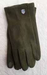 Перчатки мужские "флис" хаки Сенсор (Арт. GNL544) | 10 шт.