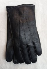 Перчатки мужские кожаные "двойной мех" (Арт. GN0542) | 10 шт.