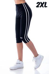 Бриджи хлопковые с цветной полоской (Арт. SK75/2XL/WHITE) | 2 шт.
