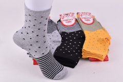 Шкарпетки жіночі Бавовняні (Арт. ME32007/Mix) | 12 пар