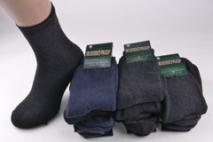 Чоловічі бавовняні шкарпетки Махра (арт. PTM0020/11) | 12 пар