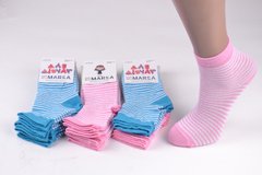 Шкарпетки дитячі Бавовняні на дівчинку (Арт. ME105/20-22) | 12 пар