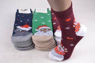 Носки женские "ЖИТОМИР" COTTON Махра (Арт. AK300) | 12 пар