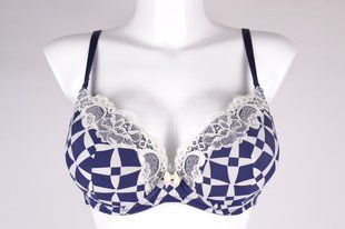 Бюстгальтер Push-up гладкий (VS2113A/Blue) | 6 шт.