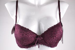 Бюстгальтер "Push-up" Кружево (VS70519/Burgundy) | 6 шт.