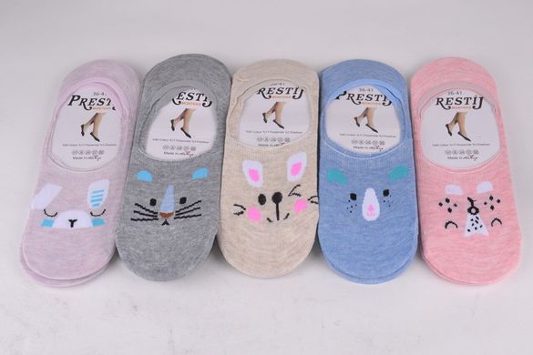 Жіночі Бавовняні Шкарпетки-Сліди (YA015) | 12 пар