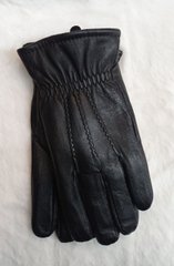 Перчатки мужские кожаные "двойной мех" (Арт. GN0569) | 10 шт.