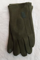 Перчатки мужские "флис" хаки Сенсор (Арт. GNL541) | 10 шт.