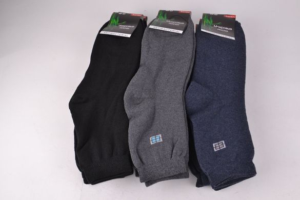 Мужские Махровые носки БАМБУК (OAM031) | 12 пар