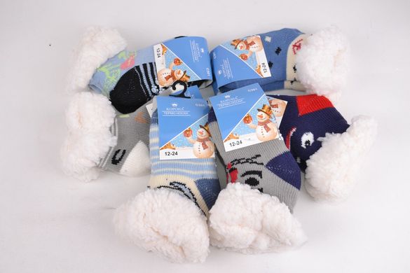 Детские носочки на МЕХУ с тормозами (Арт. C301-2/12-24) | 6 пар