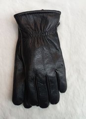 Перчатки мужские кожаные "двойной мех" (Арт. GN0549) | 10 шт.