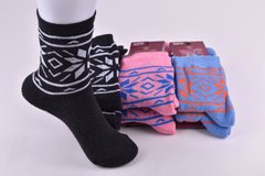 Шкарпетки жіночі з малюнком МАХРА бавовна (Арт. MEM32706/300) | 300 пар