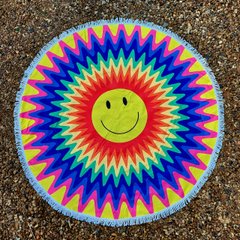 Полотенце-коврик пляжное круглое "Smile" (Арт. TPA113/9)