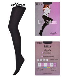 Колготки Lady Sabina 100 den Microfibra Nero р.4 (LS100MF) | 1 шт.