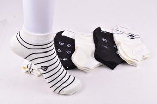 Носки женские заниженные "Корона" COTTON (Aрт. LKB2396-1) | 10 пар