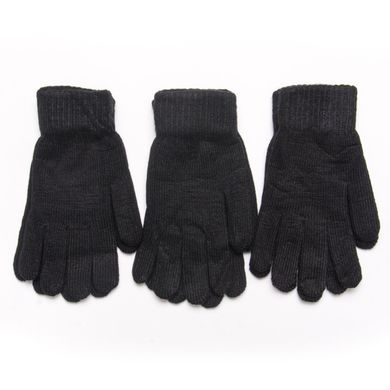 Перчатки Мужские "КОРОНА" Черные (Арт. LK7080) | 12 пар