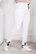 Спортивные штаны женские (Арт. KL346/N/White)