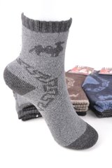 Шкарпетки дитячі на хлопчика "Золото" Вовна Ангора (Арт. D324-5/L) | 12 пар