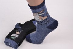 Детские носки на мальчика Шерсть АНГОРА (FE5026/25-30) | 12 пар