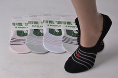 Жіночі Шкарпетки-Сліди "Bamboo" (Арт. NDD3189/35-38) | 5 пар