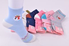 Шкарпетки дитячі на дівчинку "Фенна" бавовна (Арт. FEC3707/30-35) | 12 пар