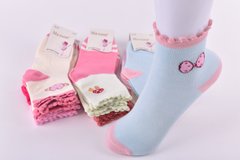 Шкарпетки дитячі на дівчинку "Малюк" бавовна (Арт. HC277/1-4) | 12 пар