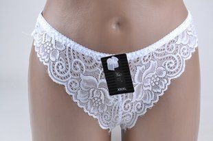 Трусики жіночі Мереживні (Арт. VS40/White) | 12 шт.