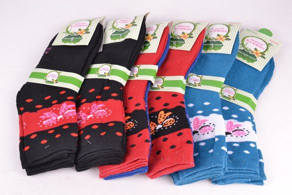 Шкарпетки жіночі махрові BAMBOO FIBER (YDJ26) | 12 пар
