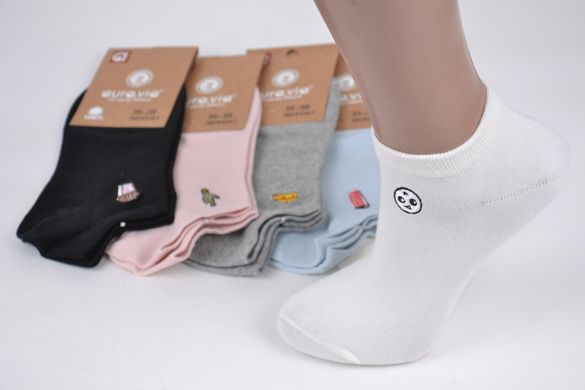 Шкарпетки жіночі занижені "AURA" Cotton (Арт. NDX3351/35-38) | 5 пар