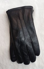 Перчатки мужские кожаные "двойной мех" (Арт. GN0539) | 10 шт.