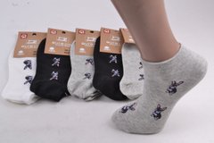 Жіночі шкарпетки занижені "Cotton" (Арт. NDP3229/35-38) | 5 пар