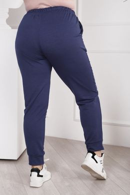 Спортивные штаны женские (Арт. KL346/N/Blue)