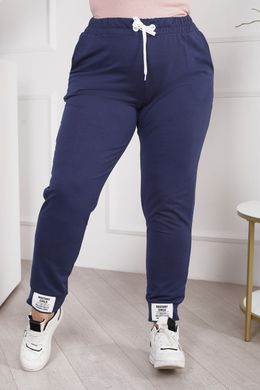Спортивні штани жіночі (Арт. KL346/N/Blue)
