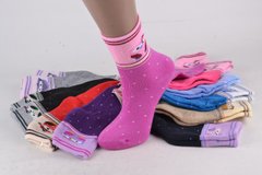 Дитячі шкарпетки "КОРОНА" Махра-Бавовна (LKC3211/M) | 12 пар