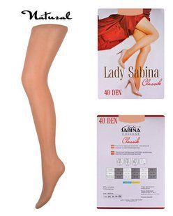 Колготки Lady Sabina 40 den Classic Natural р.2 (LS40Cl) | 5 шт.