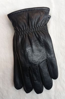 Перчатки мужские кожаные "двойной мех" (Арт. GN0554) | 10 шт.