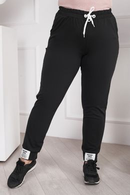 Спортивні штани жіночі (Арт. KL346/N/Black)