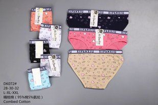 Трусы женские "AURA" Cotton (Арт. DK072) | 12 шт.