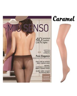 Колготки Mio Senso "Pure Elegance 40 den" caramel, size 3 (3905) | 5 штук.
